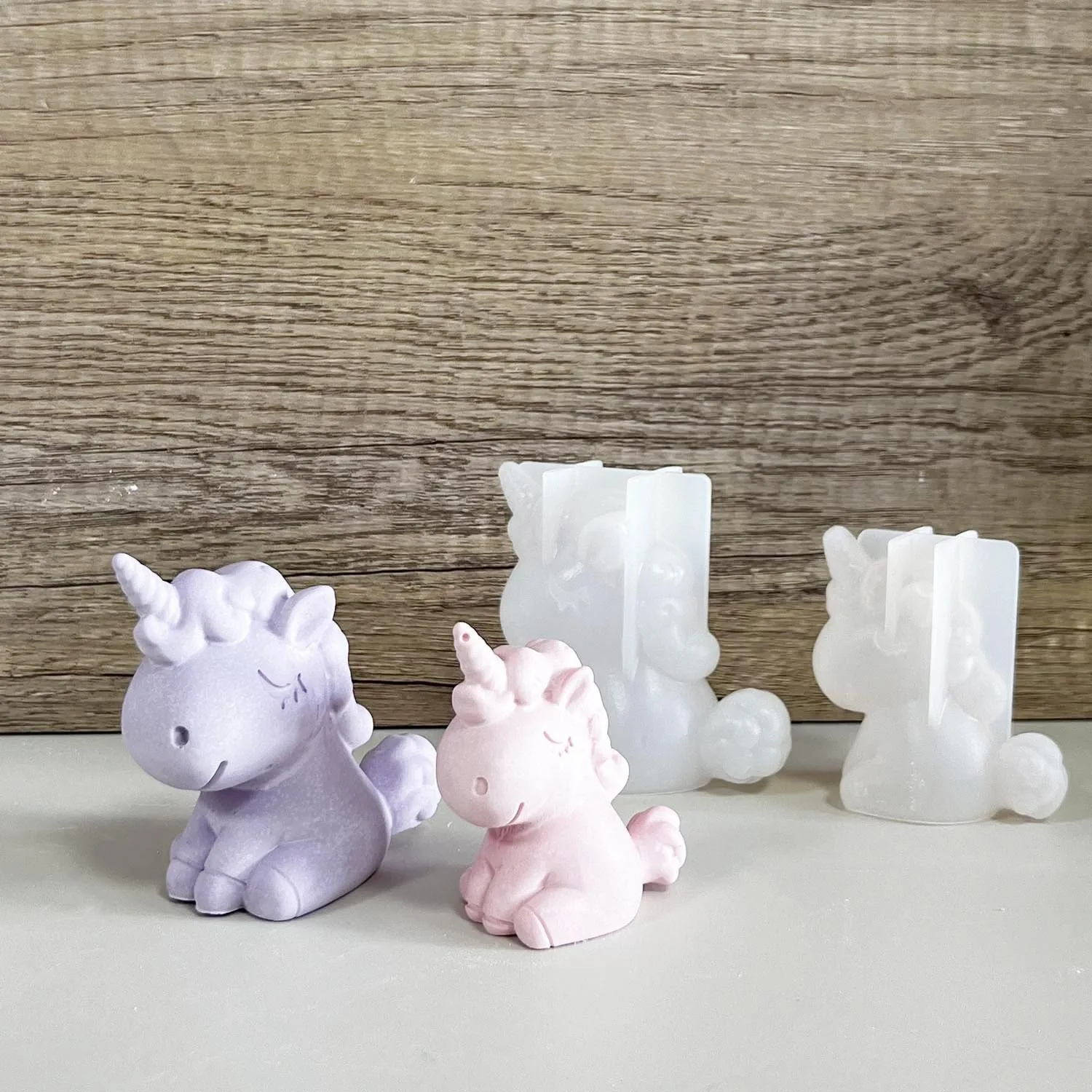 Eco Soap - 3D Geometrische Silikon Einhorn Katze Hirsch