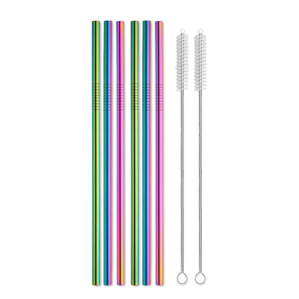 6 Stück 25cm Edelstahl Ersatz  – Reusable Straw Bewertung und Preis