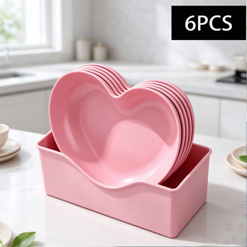 6-teiliges Set mit herzförmige – Reusable Straw Bewertung und Preis