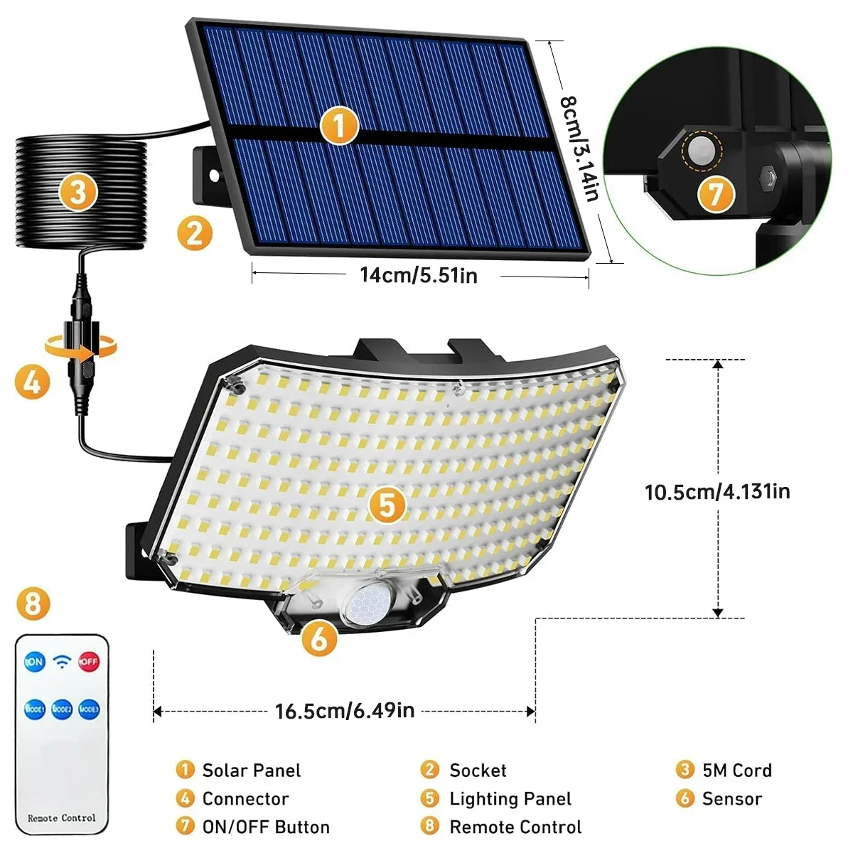 234 LED Solar-Außenleuchten mi – Solar Garden Light Bewertung und Preis