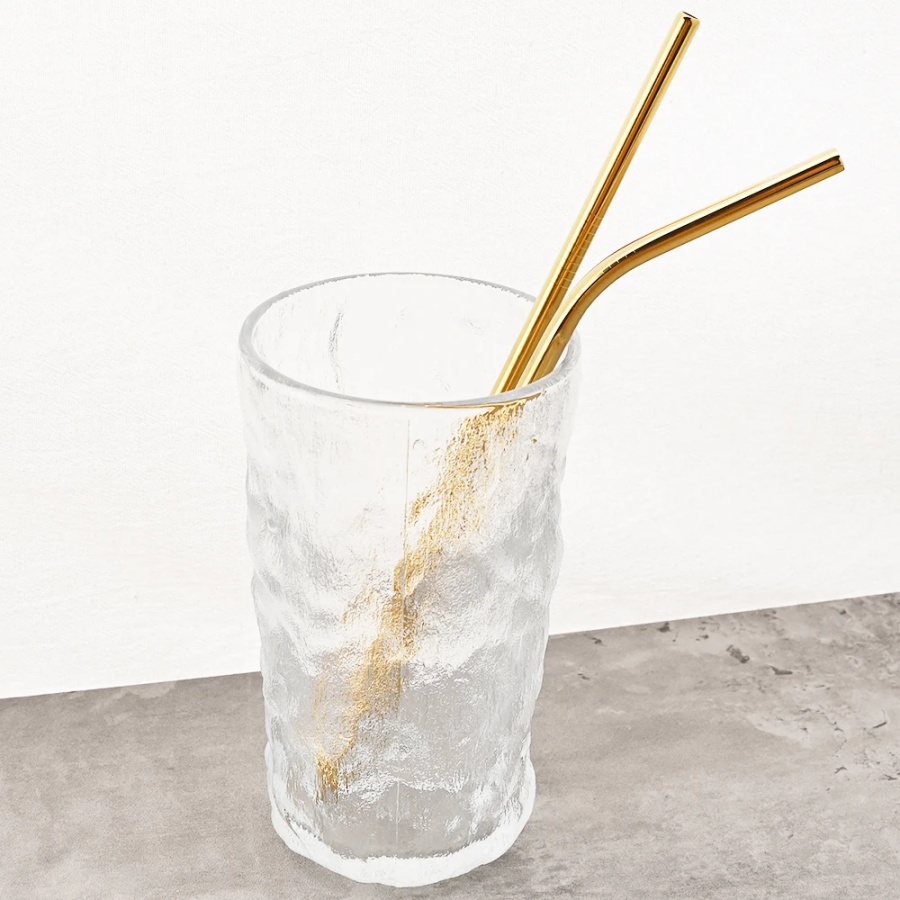 4 Stück wiederverwendbare gold – Reusable Straw Bewertung und Preis
