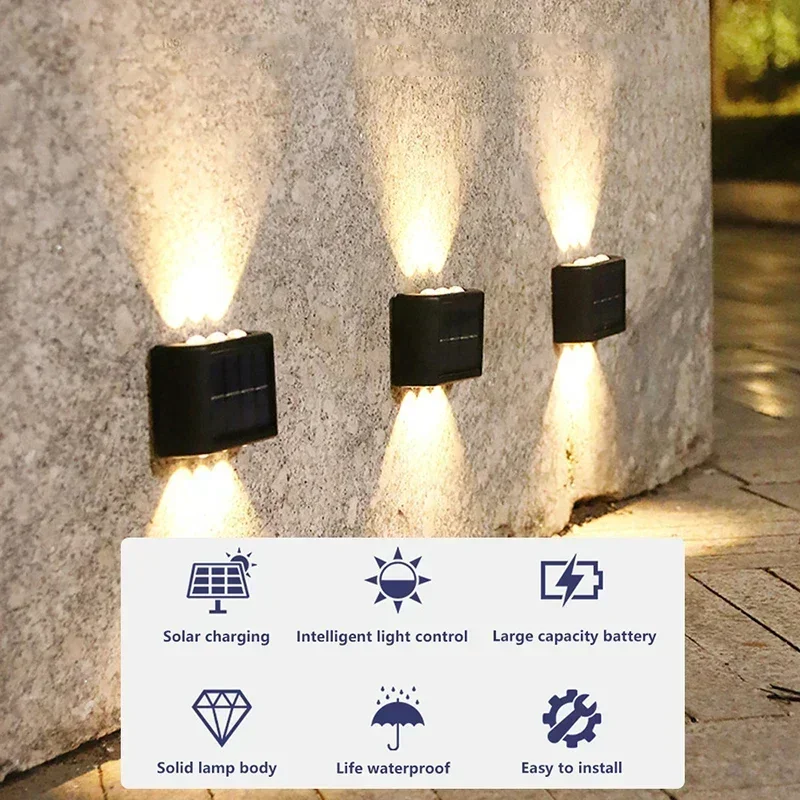 COB Solar-Wandleuchte für Auße – Solar Garden Light Bewertung und Preis