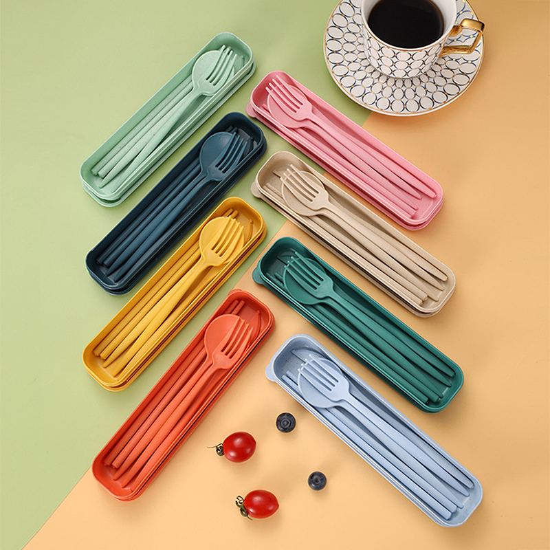 4-teiliges tragbares Besteckse – Reusable Straw Bewertung und Preis